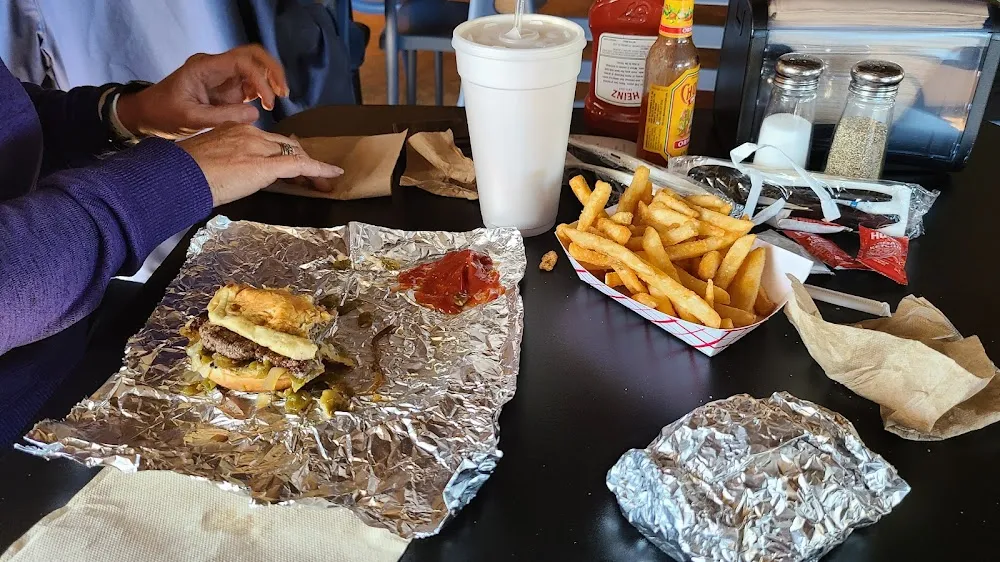 Pirate Burger and Fries